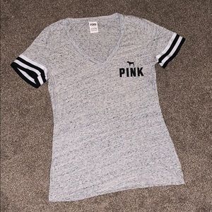 PINK Victoria's Secret Tops - Victoria's Secret PINK V Neck Boyfriend Jersey PINK Victoria's Secret Tops - Victoria's Secret PINK V Neck Boyfriend Jersey